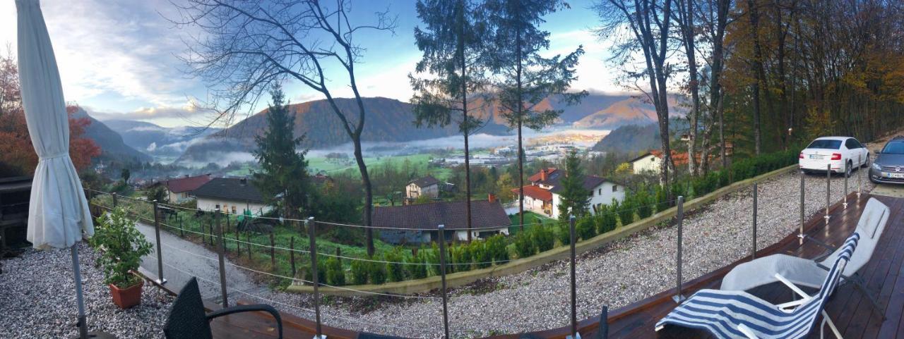 Nature View House With Sauna Tolmin Eksteriør billede